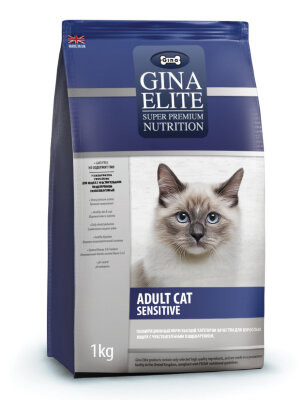 GINA  ELITE Sensitive  Cat  для кошек( для чувствительного пищеварения) 