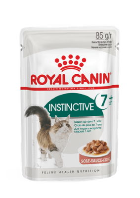 ROYAL CANIN / Роял Канин Instinctive +7 мясные кусочки для кошек старше 7 лет 85 гр  Влажный корм для кошек старше 7 лет