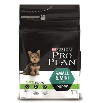 Purina pro plan puppy optistart sale small & mini