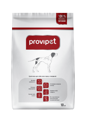 Provipet (Провипет) для собак с говядиной 10 кг  