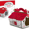 Картонный дом "Котэдж"