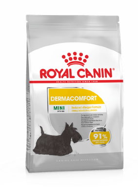 ROYAL CANIN / Роял Канин  Mini Dermacomfort корм для собак с раздраженной и зудящей кожей Корм для собак с раздраженной и зудящей кожей