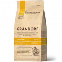 Grandorf / Грандорф 4 Meat & Brown Rice Sterilised корм для стерилизованных кошек с пробиотиками 4 мяса