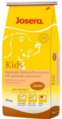 JOSERA Kids 15 кг Корм для щенков и молодых собак средних и крупных пород