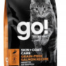 GO! беззерновой корм Гоу для котят и кошек с чувствительным пищеварением с лососем 