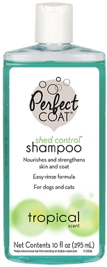 8in1 шампунь для кошек и собак PC Shed Control &amp; Hairball против линьки и колтунов с тропическим аром. 295 мл 