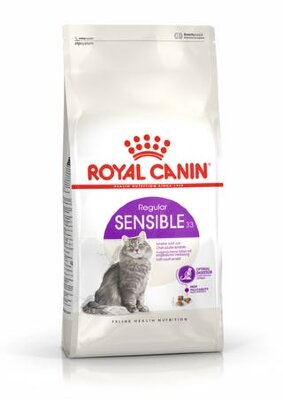 Royal Canin Sensible 33 корм для кошек с чувствительной пищеварительной системой 