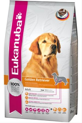 Eukanuba Dog Adult для собак породы голден-ретривер с курицей  2,5 кг Взрослых собак породы золотистый ретривер (старше 1 года)