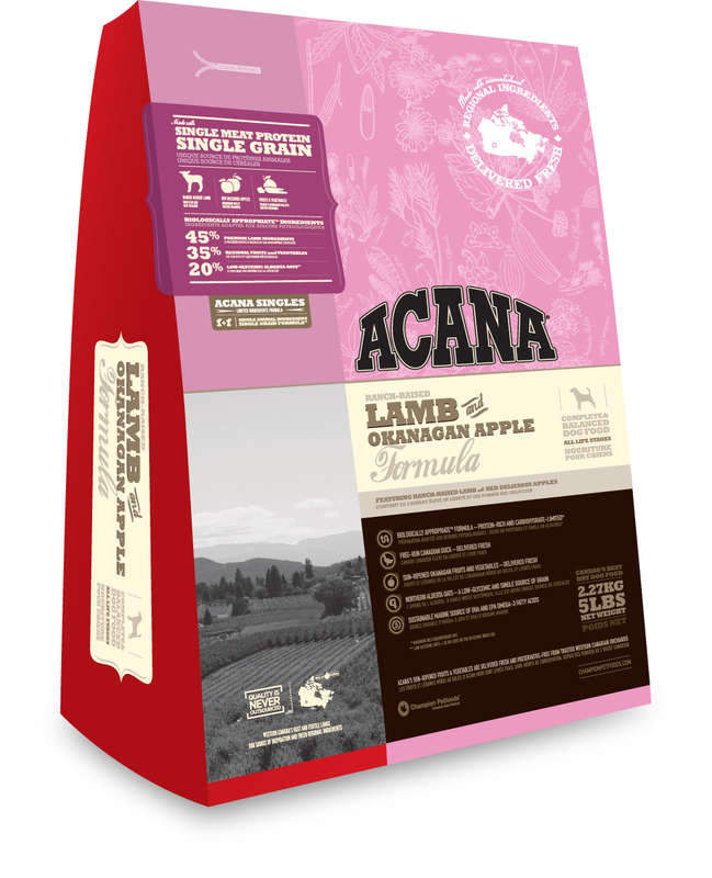 Acana lamb shop apple