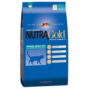 NUTRA GOLD  для домашних взрослых кошек Indoor Adult Cat 3 кг Высокопитательная, аппетитная диета для взрослых кошек с нормальной активностью и в нормальной кондиции.
