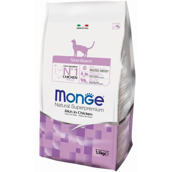 Monge cat (Монж) sterilized корм для стерилизованных кошек