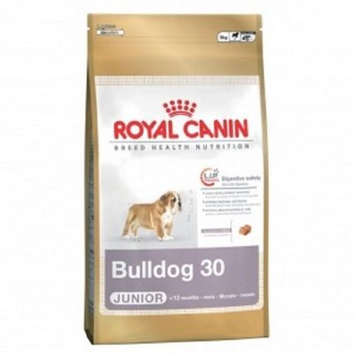 ROYAL  CANIN / Роял Канин Bulldog 30 Junior корм для щенков породы Английский бульдог до 12 месяцев Корм для щенков Английского бульдога до 12 месяцев