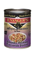 EVANGERS Жаркое из кусочков курицы для собак, упакованное в ручную, беззерн., 369 гр