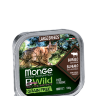 Monge (Монж) BWild Cat Grain Free беззерновые консервы для кошек крупных пород с мясом буйвола и овощами 100гр
