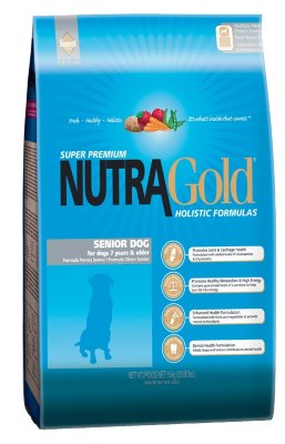 NUTRA GOLD сеньор для пожилых собак 3 кг Корм для пожилых собак старше 7 лет