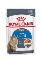 ROYAL CANIN / Роял Канин  Ultra Light мясные кусочки для кошек, склонных к набору веса 85 гр 
