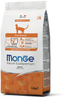 Monge cat (Монж) sterilized корм для стерилизованных кошек с уткой 