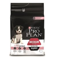 Pro Plan / Про План Puppy Sensitive для щенков средних пород с чувствительной кожей с лососем и рисом 