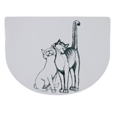 Коврик Trixie под миску &quot;Милые коты&quot; 40 × 30 cm