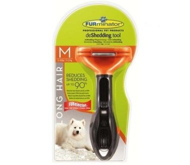 FURminator Long Hair Medium Dog / Фурминатор для длинношерстных собак средних пород 7 см 